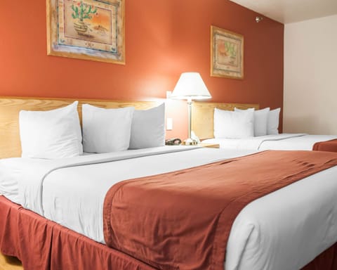 Standard Room, 2 Queen Beds, Non Smoking | Desk, iron/ironing board, free cribs/infant beds, rollaway beds