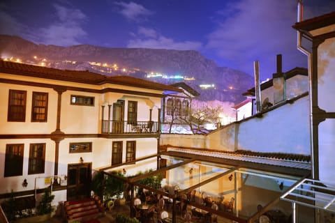 Front of property - evening/night