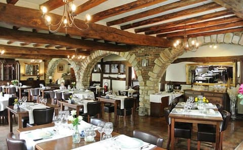 Dinner served, local and international cuisine