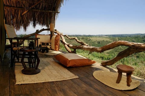 Deluxe Tent, Garden View | Terrace/patio