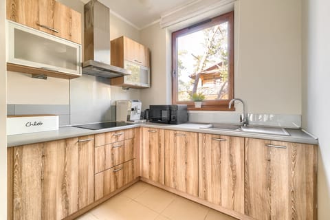 Apartment, 2 Bedrooms | Private kitchen | Stovetop, electric kettle