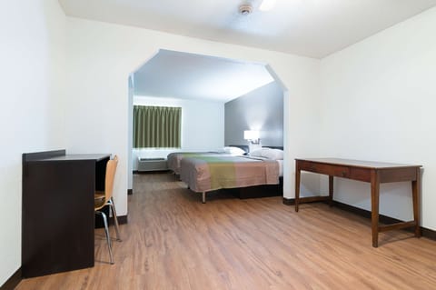 Desk, WiFi (free), bed sheets