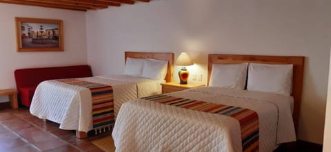 Standard Room, 2 Double Beds, Mountain View | Individually decorated, desk, free WiFi, bed sheets