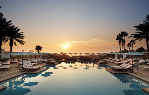 3 outdoor pools, cabanas (surcharge), pool umbrellas