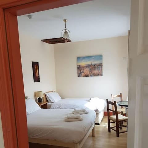 Desk, iron/ironing board, travel crib, free WiFi