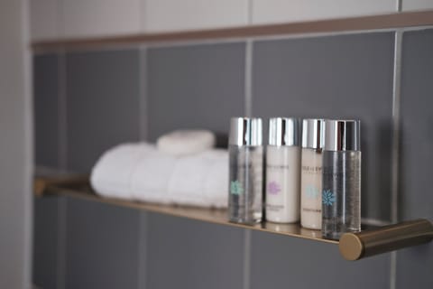 Deluxe Double Room | Bathroom | Shower, free toiletries, hair dryer, bathrobes
