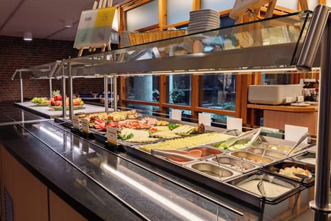 Daily buffet breakfast (EUR 17 per person)