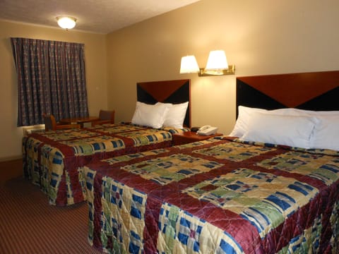 Premium bedding, down comforters, desk, laptop workspace