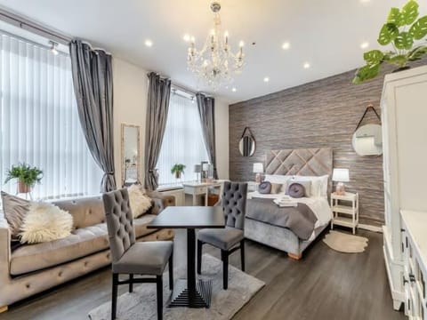 Family Room | Individually decorated, individually furnished, blackout drapes