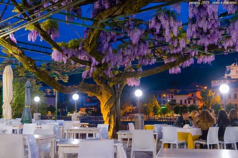 Lunch and dinner served, local cuisine