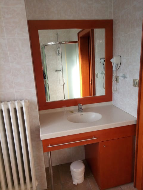 Single Room | Bathroom | Shower, free toiletries, hair dryer, towels