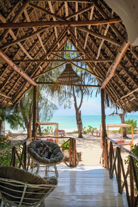 Deluxe Triple Room, Ocean View, Oceanfront | Terrace/patio