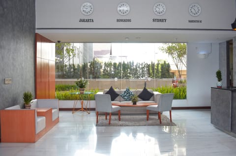 Lobby sitting area