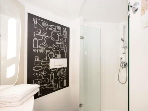 Desk, laptop workspace, blackout drapes, soundproofing