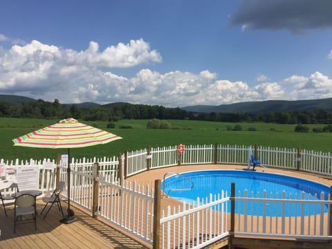 Seasonal outdoor pool