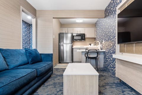 55-inch TV with satellite channels