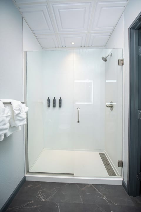 Free toiletries, hair dryer, towels, soap