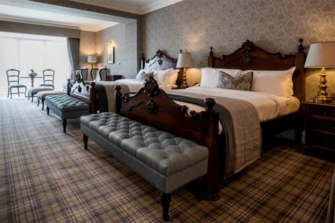 Premium bedding, memory foam beds, minibar, in-room safe