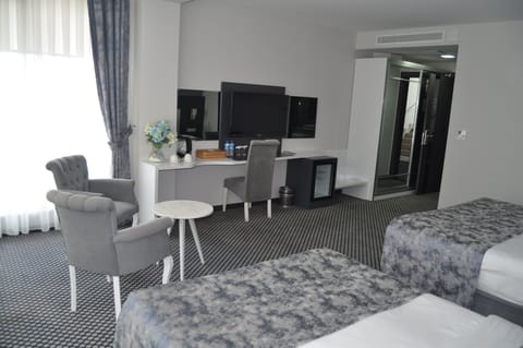 Deluxe Room | Minibar, in-room safe, desk, laptop workspace