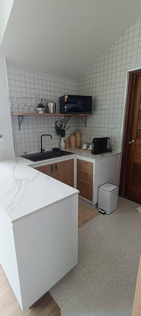 Maya Villa Sea View | Private kitchen | Fridge, coffee/tea maker, electric kettle