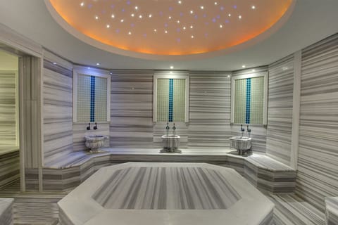 Turkish bath, manicures and pedicures