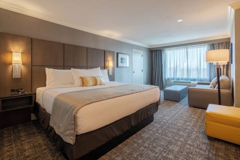 Deluxe Room, 1 King Bed with Sofa bed, Non Smoking, Microwave | Desk, laptop workspace, blackout drapes, soundproofing