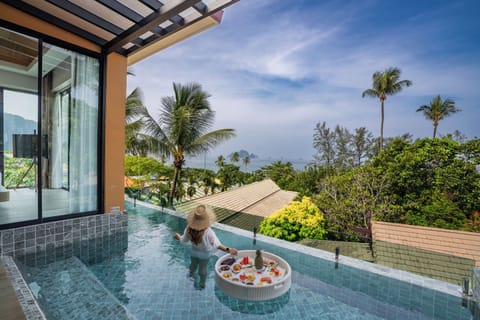 Pool Villa | Free minibar items, in-room safe, desk, soundproofing