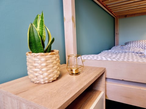 Quadruple Room, Shared Bathroom | Individually decorated, iron/ironing board, free WiFi, bed sheets