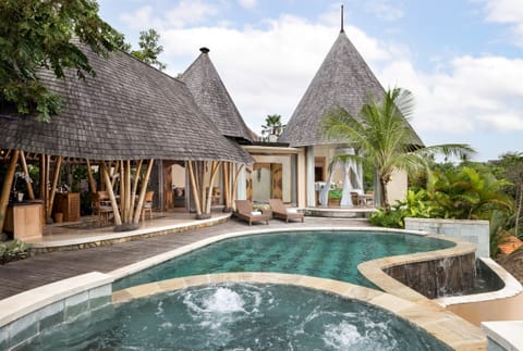 Luxury Royal Private Pool Villa with Jacuzzi with Daily Afternoon Tea | Living area | TV