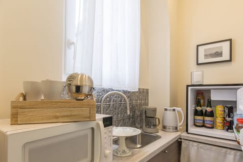 Superior Double Room | Private kitchenette | Microwave, espresso maker, coffee/tea maker, electric kettle