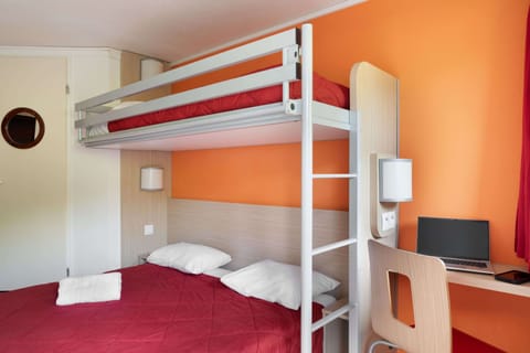 Standard Room, Multiple Beds (1 Double and 1 Single bed) | Desk, free WiFi, bed sheets