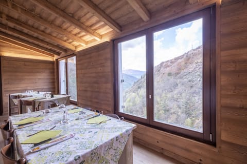 Lunch and dinner served, Regional cuisine