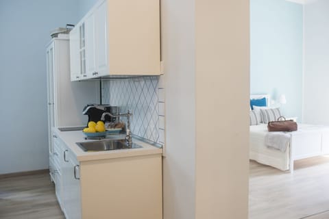 Family Condo, 1 Bedroom, City View | Private kitchen | Fridge, stovetop, espresso maker, coffee/tea maker