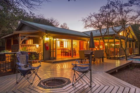 Front of property - evening/night