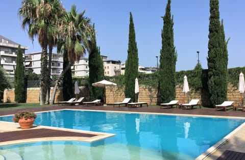 Seasonal outdoor pool