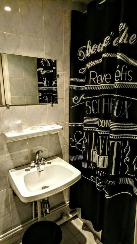 Twin Room | Bathroom | Shower, hair dryer, towels