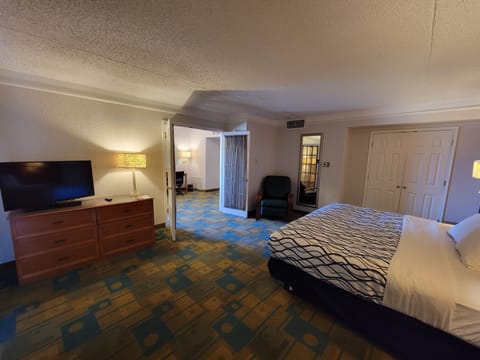 Suite, 1 King Bed, Non Smoking (1-Bedroom) | Premium bedding, desk, soundproofing, iron/ironing board