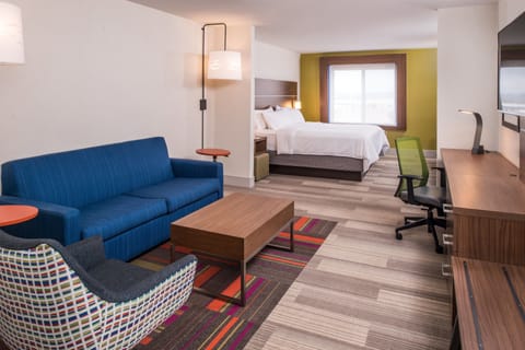 Suite, 1 King Bed | In-room safe, desk, blackout drapes, iron/ironing board