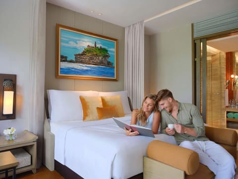 Suite, Private Pool (Jimbaran) | Down comforters, pillowtop beds, in-room safe, desk