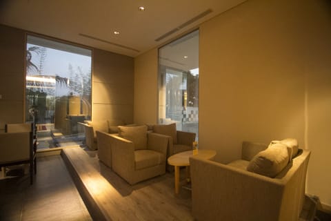 Interior entrance