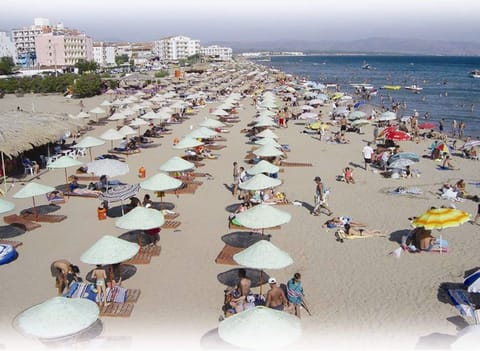 Private beach