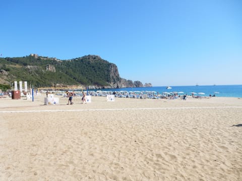 On the beach
