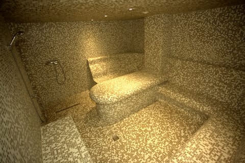 Turkish bath, body treatments, aromatherapy, hot stone massages