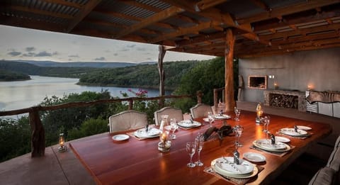 African Safari Main Lodge | Terrace/patio