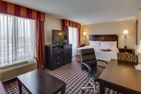 One king studio suite non smoking | 1 bedroom, hypo-allergenic bedding, down comforters, blackout drapes