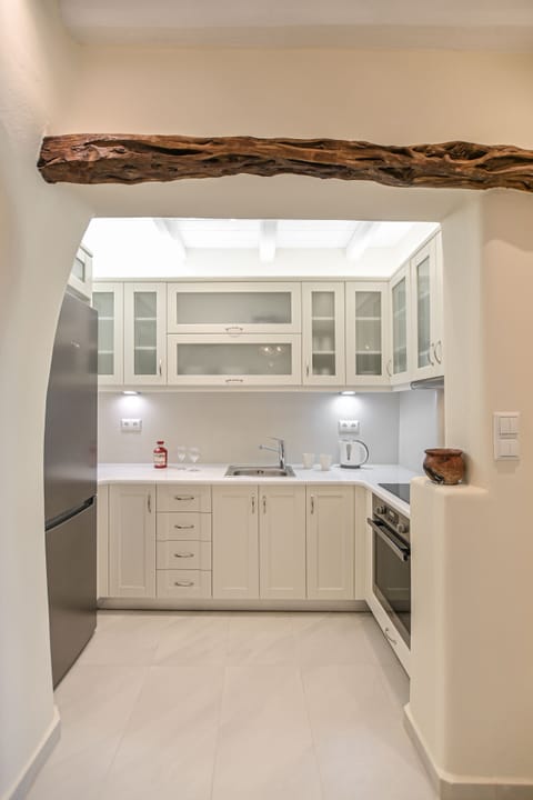 Exclusive Villa, 3 Bedrooms, Sea View (Outdoor Jetted Tub) | Private kitchen | Coffee/tea maker, electric kettle, eco-friendly cleaning products