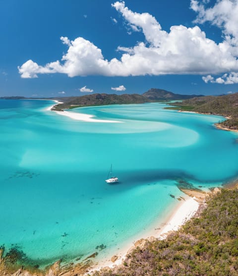 White sand