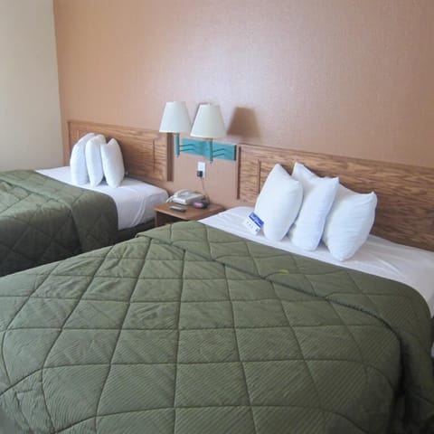 Standard Room, 2 Queen Beds | Desk, iron/ironing board (on request), WiFi (free), bed sheets
