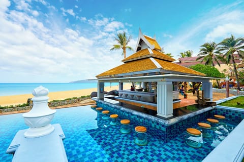 Poolside bar