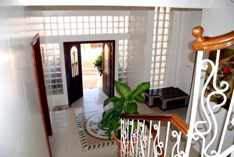 Interior entrance